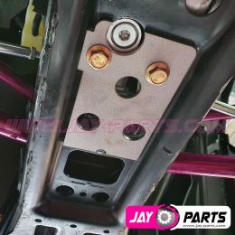 JAY PARTS base plate reinforcement Polaris ATV S - JP0188 steel / JP0231 stainless steel