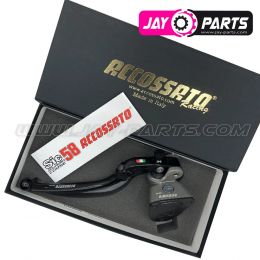 Accossato Racing Master Bremspumpe für Links ATV (Ausgleichsbehälter integriert)